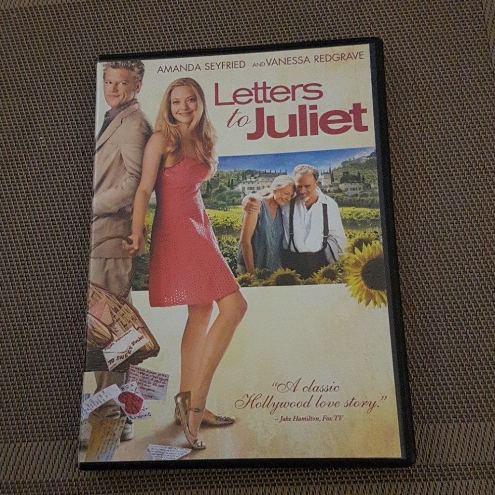 Letters to Juliet DVD